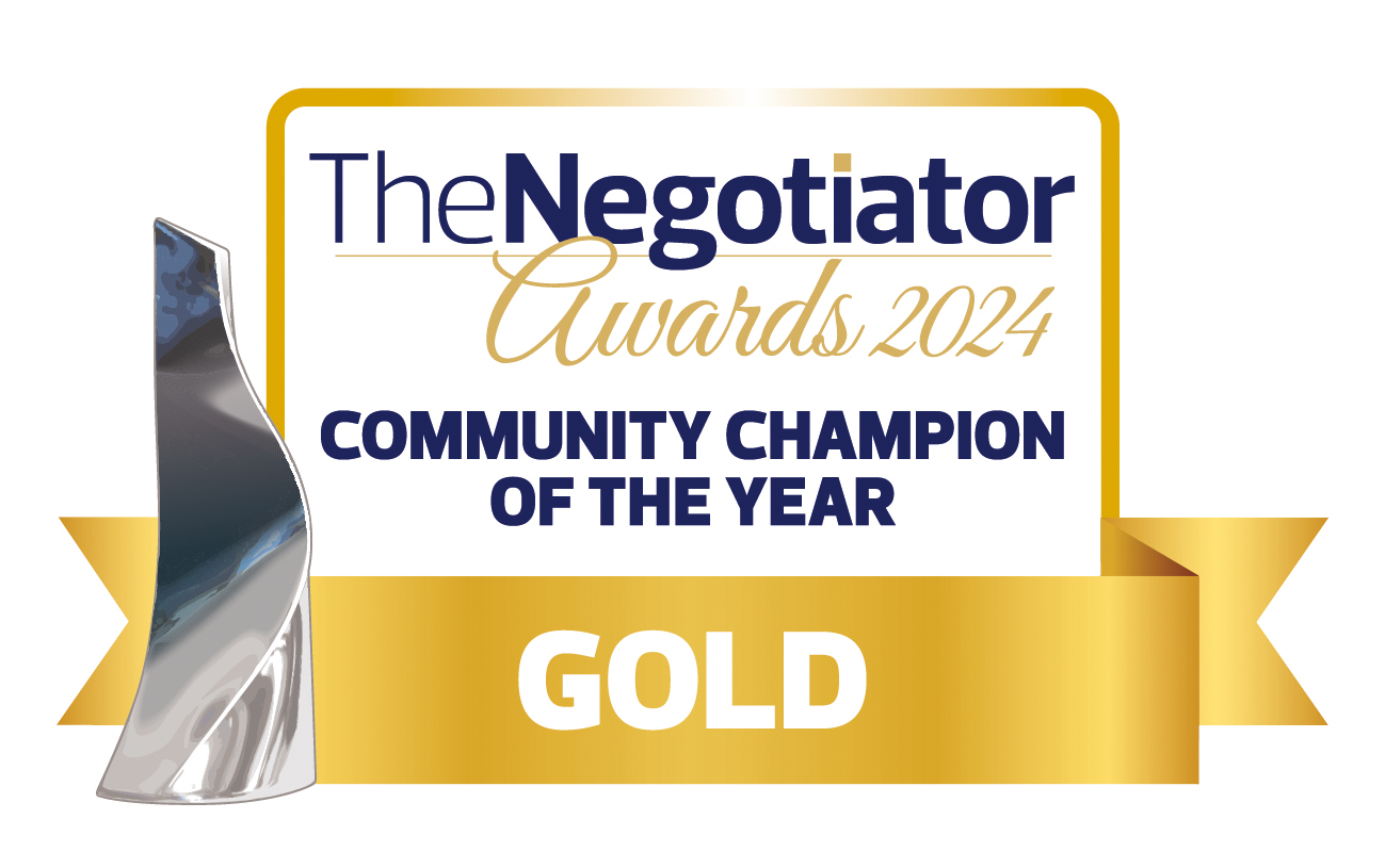 Caridon Group Wins Gold as ‘Community Champion' at the Negotiator Awards 2024